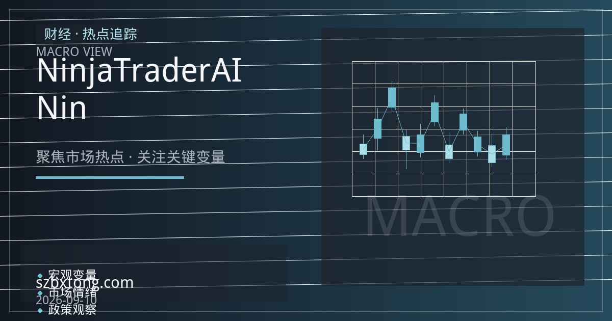 NinjaTrader成立AI创新实验室：Nina智能助手与MCP连接引领零售期货新纪元