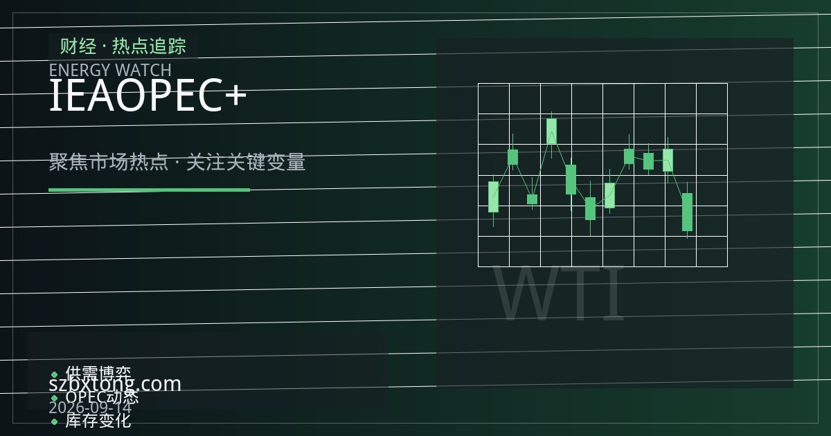 IEA下调需求增速遇上OPEC+增产：原油期货区间与仓位管理思路