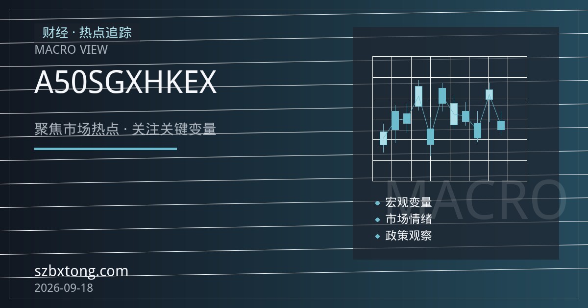 富时中国A50指数期货平台评测：SGX与HKEX合约、成本与数据源怎么比
