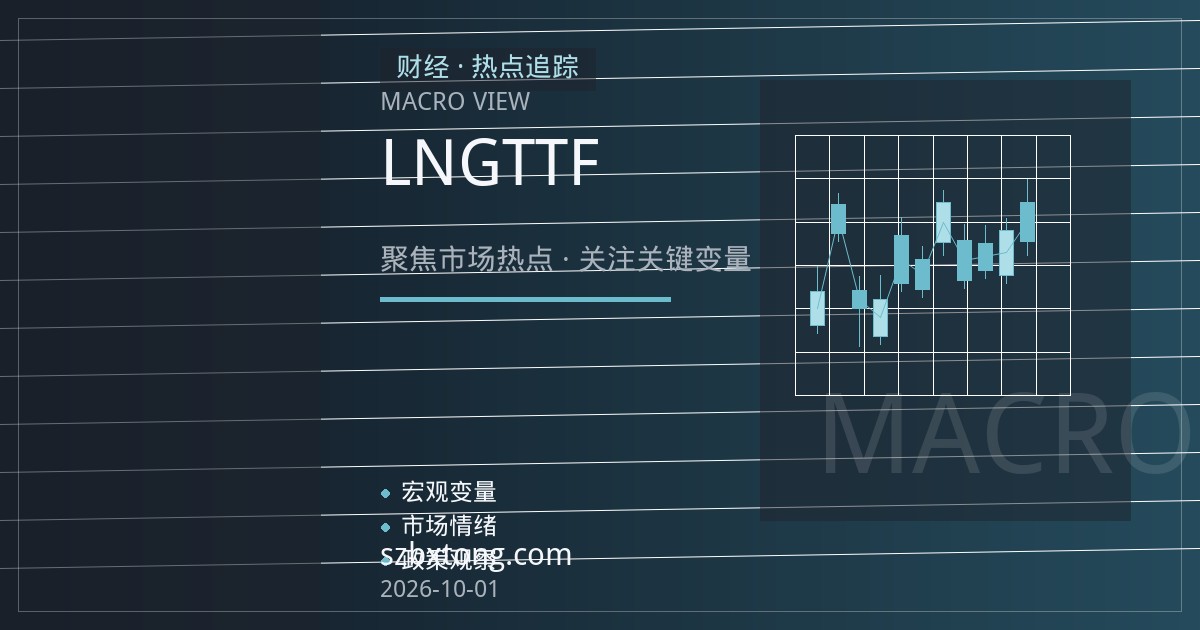 欧洲天然气期货急升：挪威气田检修与LNG供应扰动下的TTF行情速递