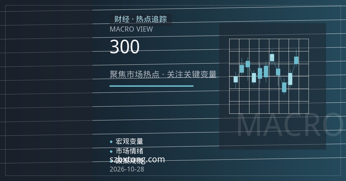 沪深300股指期货新手入门：合约规格、保证金与每点盈亏速算
